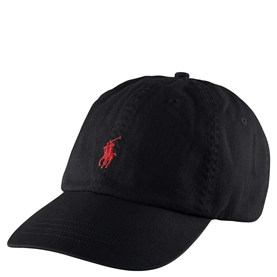 Polo Ralph Lauren Cotton Chino Ball Cap, Polo Black 